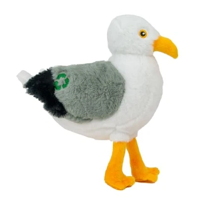 Image of Ancol Made From Seagull Dog Plush Toy Stuffed Funny Entertaining Pet Game Puppy Interactive with Squeaker