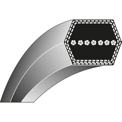 Image of V Belt Type 4 91.25 for Ride on Mower Lawn Tractor