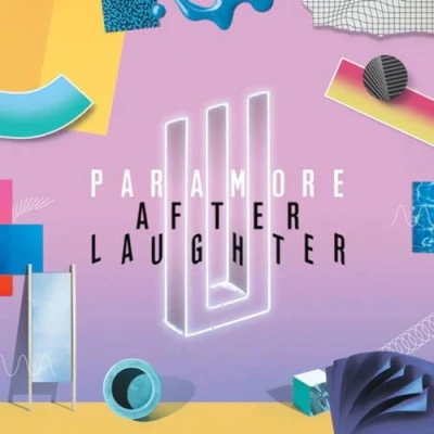 Image of Paramore After Laughter Black &amp; White Marbled vinyl 2017 UK LP 7567 86609 2