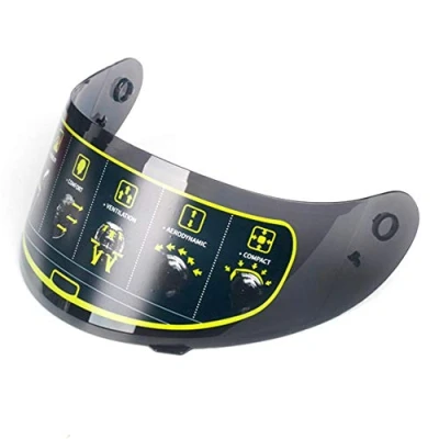 Image of Woljay Off Road Motorcycle Full Face Helmet Visor Shield (Smoke Visor)