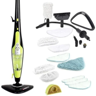 Image of H2O HD PRO Steam Mop and Handheld Cleaner for Floors, Carpets, Windows, Upholstery, Kitchens &amp; Bathrooms