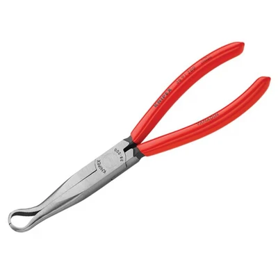 Image of Knipex Mechanics&#039; Pliers black atramentized, plastic coated 200 mm 38 91