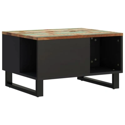Image of vidaXL Coffee Table 60x50x35 cm Solid Wood Reclaimed