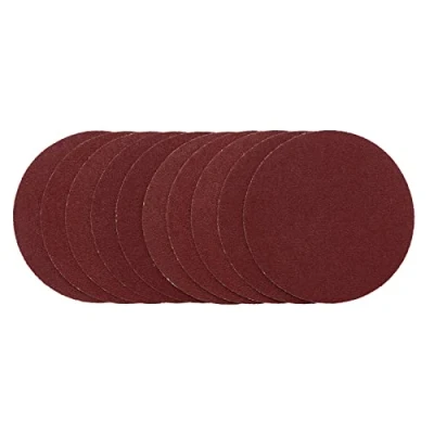 Image of Draper Sanding Discs, 125mm, Hook &amp; Loop, 80G (Pack of 10)
