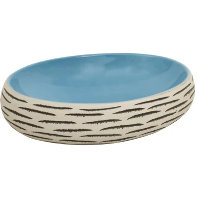 Image of vidaXL Countertop Basin Multicolour Oval 59x40x15 cm Ceramic