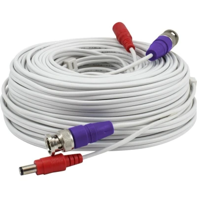 Image of Swann 60m Security Extension Cable with BNC Connectors &amp; Fire Rated UL Rating for DVR Cameras Systems