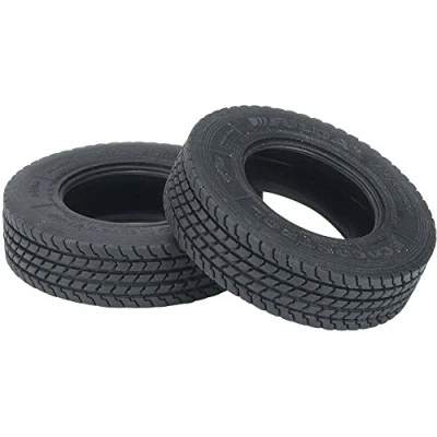 Image of Carson 500907014 1:14 Fulda EcoControl Drive Tyres (2), Black