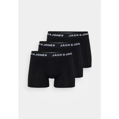 Image of Jack &amp; Jones Jacanthony Trunks 3 PACK Trunks, Men&#039;s, Size: Medium, Black