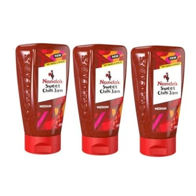 Image of 3 x 285g Sweet Chilli Jam Dip, Sauce &amp; Spread