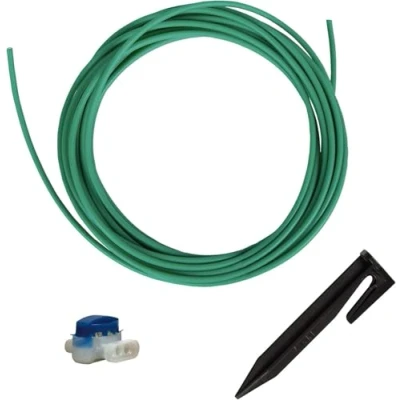 Image of Einhell Original Robot Lawn Mower Accessory Repair Set (Suitable for All Mower, Repairing Broken Cables, Includes 15 Fastening Pegs, 8 Clamps, 5 m Wire)