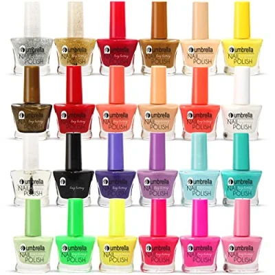 Image of 24 x NAIL VARNISH POLISH SET DIFFERENT BRIGHT VIVID COLOURS THE BEST GIFT UK