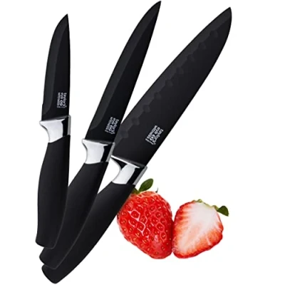 Image of Taylor&#039;s Eye Witness Brooklyn Chrome 3 Piece Knife Set