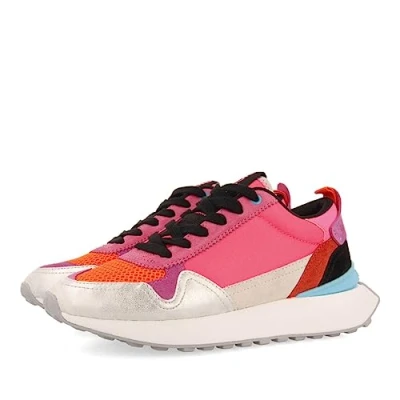 Image of Gioseppo Women&#039;s DUNKELD Low Top Sneakers, Multicolor, 3 UK