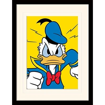 Image of Donald Duck (Mad 30x40 cm Mounted &amp; Framed