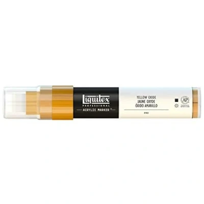 Image of Liquitex Professional Paint Marker with 8 15 mm Wide Nib Yellow Oxide