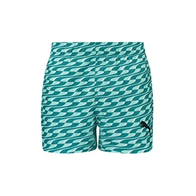 Image of PUMA Men&#039;s Shorts, Teal Mint Combo, L