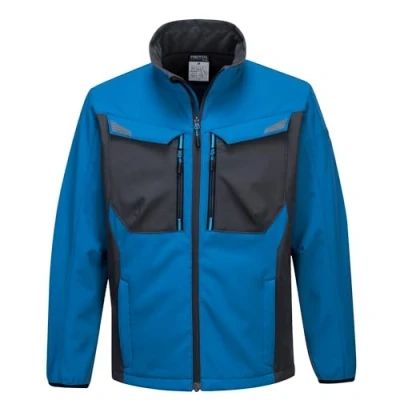 Image of Portwest WX3 Softshell Jacket (3L) Persian Blue Large