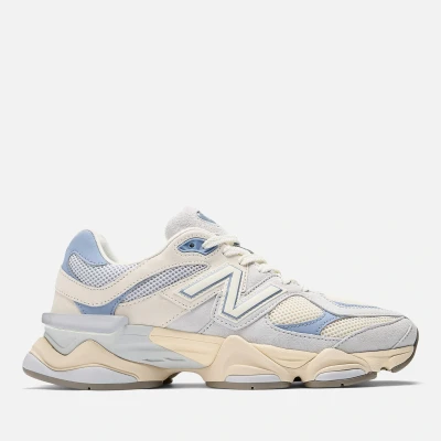 Image of New Balance Unisex 9060 Suede and Mesh Trainers UK 4