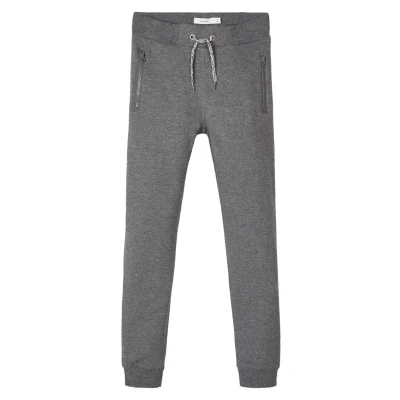Image of Name it Nkmhonk PANT Tracksuit bottoms for kids, Size: 9 12m, Dark grey melange