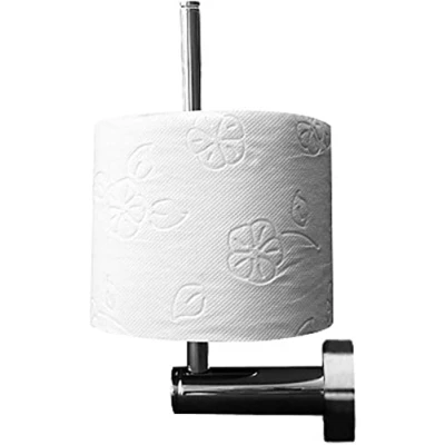 Image of Duravit 0099151000 Spare Toilet Roll Holder with Chrome Finish