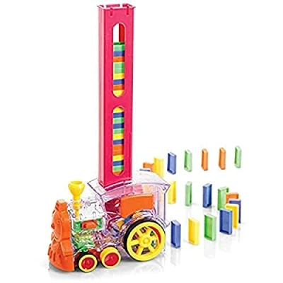 Image of Tobar 21042 Lay and Play Domino Train, Multi Colour