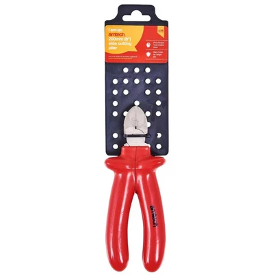 Image of Amtech B0625 8&quot; (200mm) Side Cutting Plier with Slip Guard Handle
