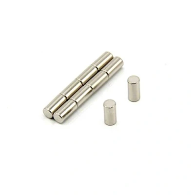 Image of Magnetastico® 20 pcs 4x10 mm neodymium rod magnets N52 Strong cylinder Neo Super power mini Fridge magnet Pinboard Permanent Whiteboard