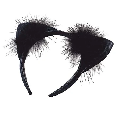 Image of Bristol Novelty MD145 Cat Ears, Womens, Black, One Size