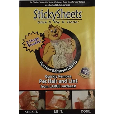 Image of Sticky Sheets Pet Hair Removal