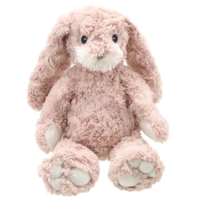 Image of Wilberry Eco Classics Pink Bunny Soft Toy WB004809