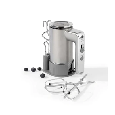 Image of PROGRESS by WW EK5250WW Hand Mixer, Easy Store, Dough Hooks &amp; Mixing Beaters, 5 Speed Settings, Baking/Cooking, Whisk, Bread, Muffins, Salad Dressings, Omelettes, Storage Base Included, 300 W