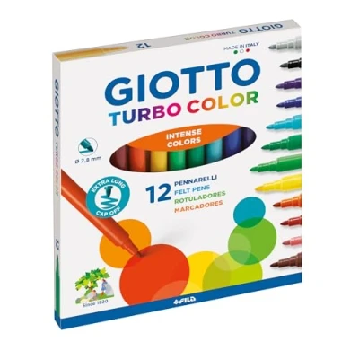 Image of Giotto Flamastry Turbo Color 12 sztuk
