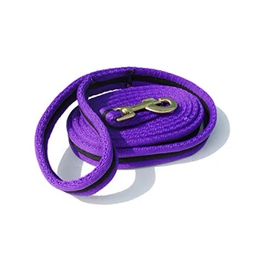 Image of Rhinegold Padded Leadrope, Purple/Black