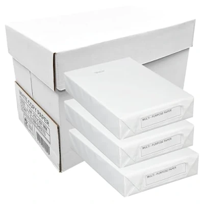 Image of Multi Purpose White Home Office Schools A4 Copier Paper for Printers 80gsm (1 Ream (500 Sheets))