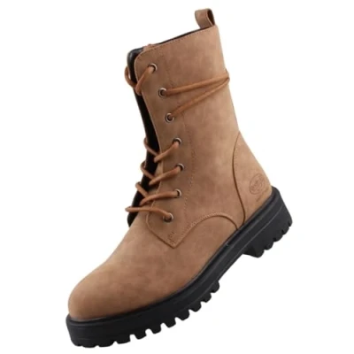 Image of Dockers by Gerli Women&#039;s 49ya208 Ankle Boot, Cognac, 6 UK