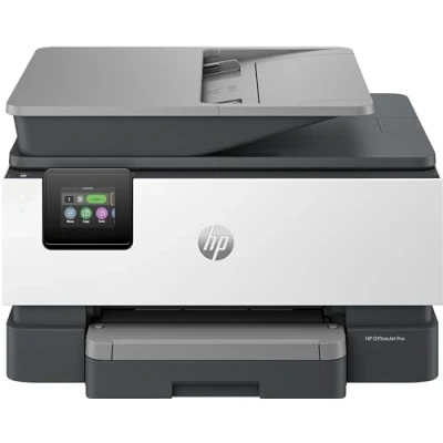 Image of HP OfficeJet Pro 9122e All in One Printer, Color, Printer for Small medium business, Print, copy, scan, fax, Instant Ink eligible; Print from phone or tablet; Touchscreen; Smart Advance