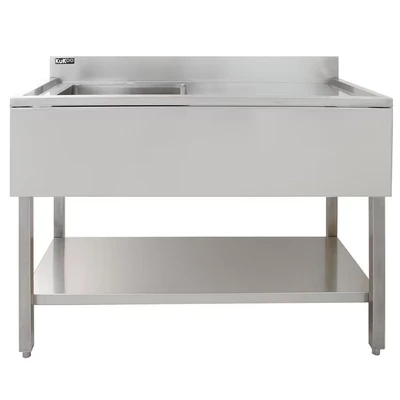 Image of MonsterShop Science Lab Laboratory Sink Stainless Steel Single Bowl 1.0 Right Hand Drainer