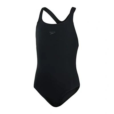 Image of Speedo Girls Endurance Plus Medalist Swimsuit Black 24