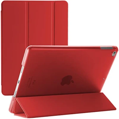 Image of Smart Magnetic Stand Case For Apple Mini 1st Generation 2012, iPad 2nd 2013 and 3rd 2014 (Red)