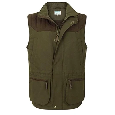 Image of Hoggs of Fife Kincraig Field Waistcoat Olive Green XX Large