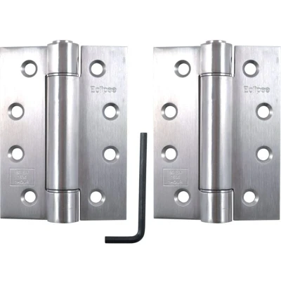 Image of Matlock 102 x 76 3mm Single Action Spring Hinges (Pair) SSS