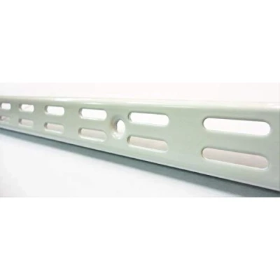Image of Pack of 10 Twin Double Slot Shelving Wall Mounted Uprights Size 430mm