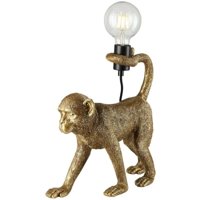 Image of Capuchin Table Lamp Vintage Gold Paint