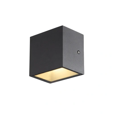 Image of SLV Sitra Single LED outdoor wall lamp down anthracite