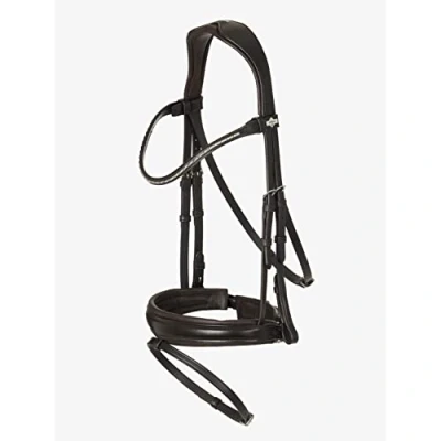 Image of LeMieux Classic Dressage Bridle Brown Full