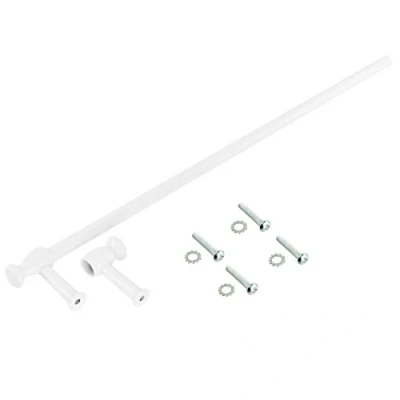 Image of Spares2go &#039;Cut to size&#039; Towel Rail/Door Handle For Proline Oven Cookers (White)