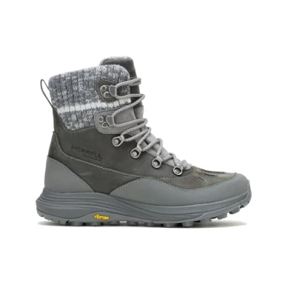 Image of Merrell Women&#039;s Siren 4 Thermo MID Zip WP Hiking Boot, Charcoal, 7 UK