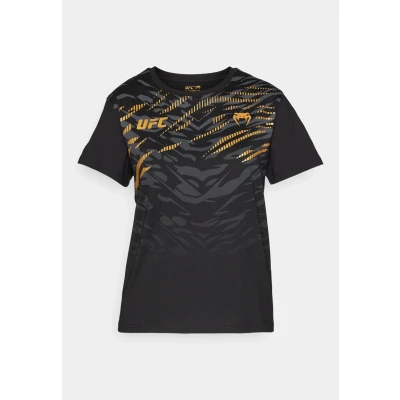 Image of Venum UFC Fusion Replica Women&#039;s Short Sleeve T Shirt Black XS