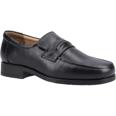 Image of Amblers Safety Manchester Leather Mens Black Size UK 6
