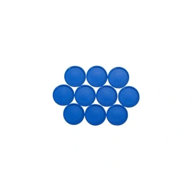 Image of Maul Round Magnets, 34mm, Pack Of 50, Blue